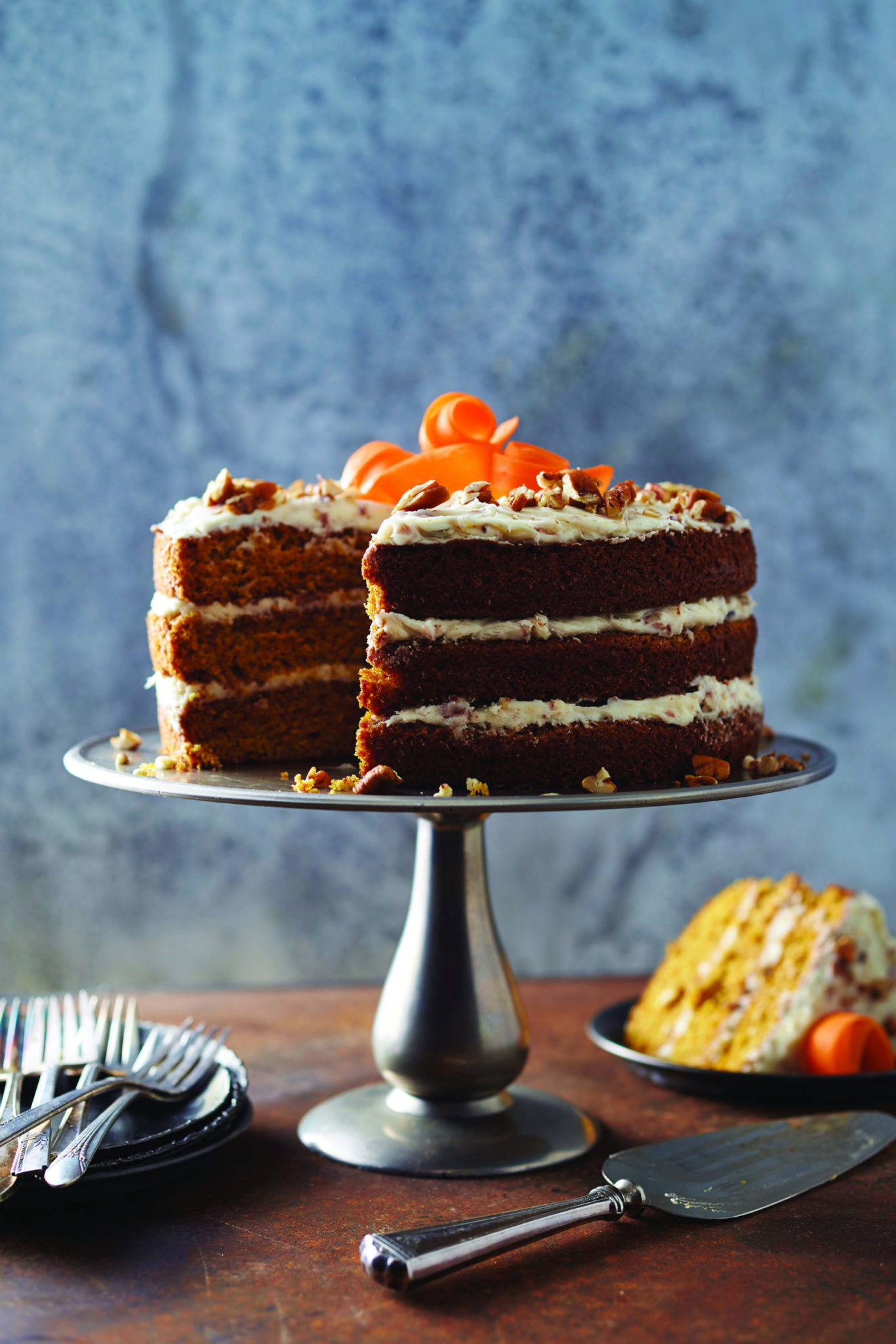 Mom’s Carrot Cake with Cream Cheese Frosting