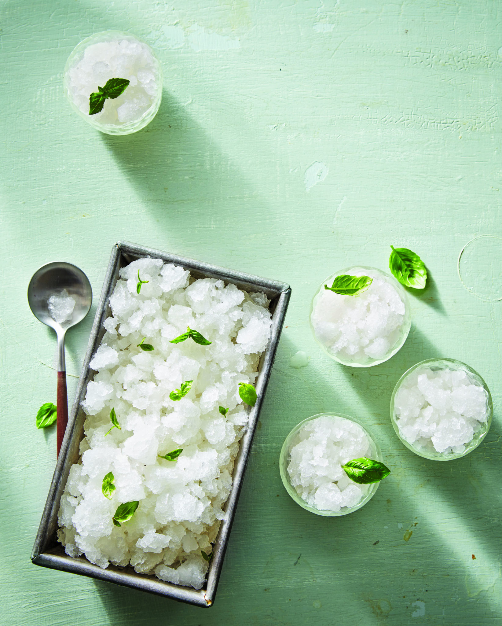 Lemon-Basil Granita