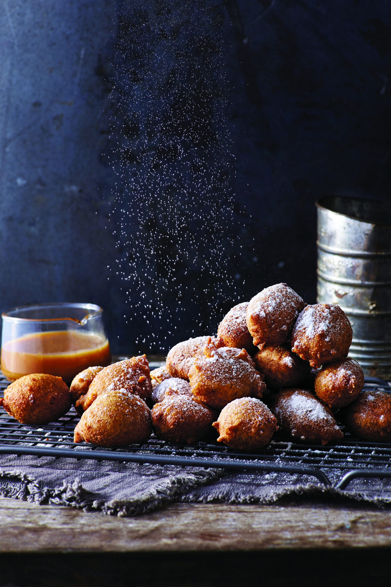 Mini Zeppole with Marsala Sauce