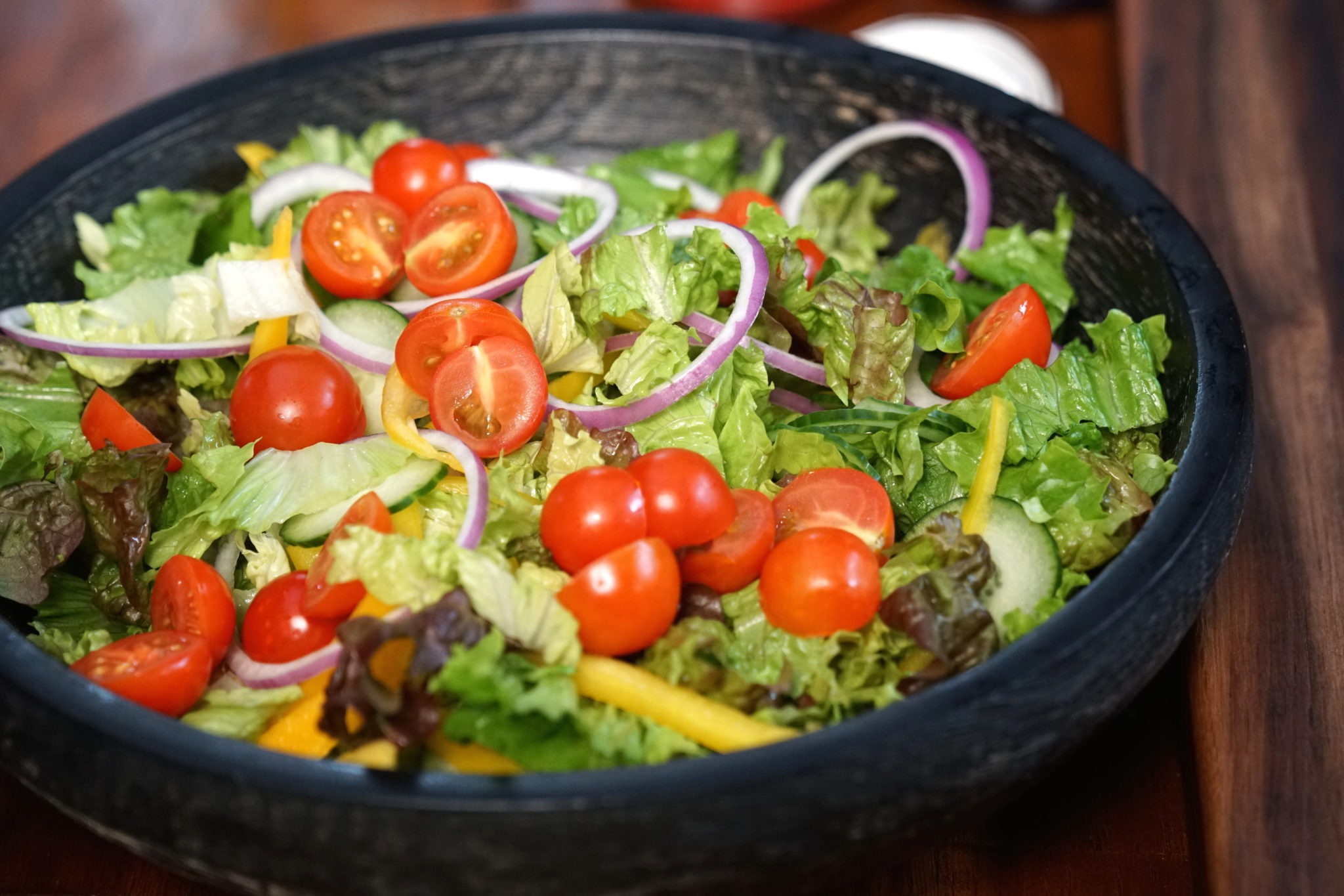 Citrus Salad with Cranberry Concord Drizzle.