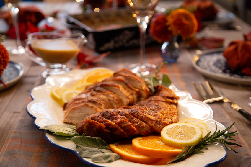 Chipotle Spiced Grilled Turkey Breast