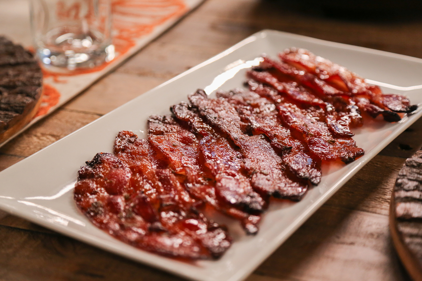 Lacquered Bacon