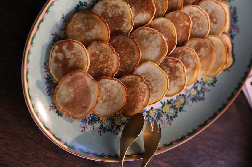 Ricotta Pancakes with Lemon Syrup