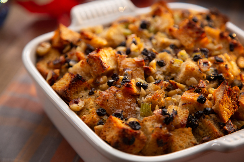 Sourdough and Hazelnut Stuffing