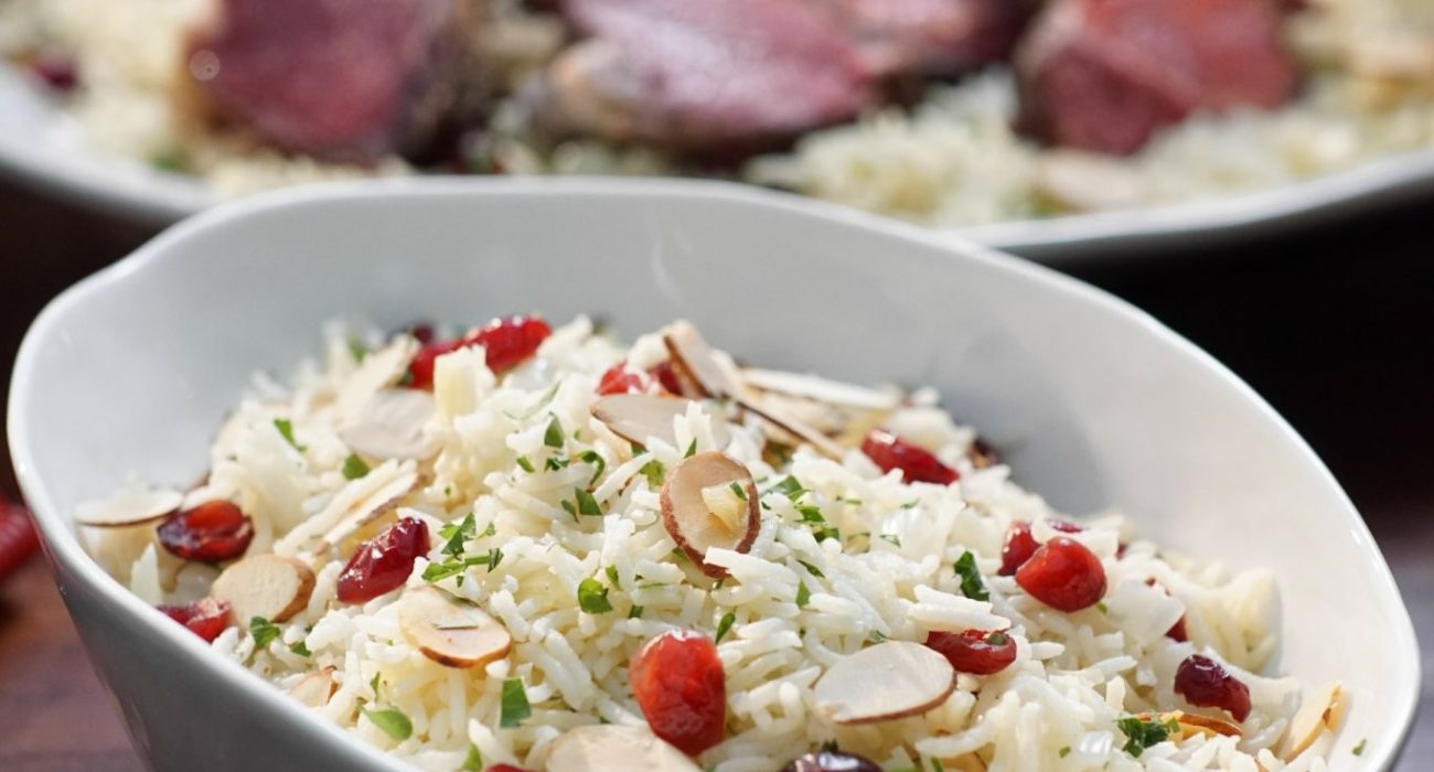 Almond Cranberry Rice Pilaf