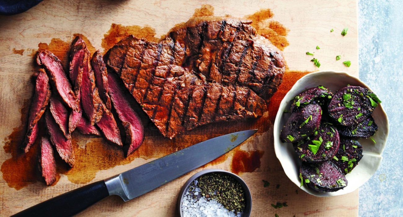 California Marinated Flatiron Steaks