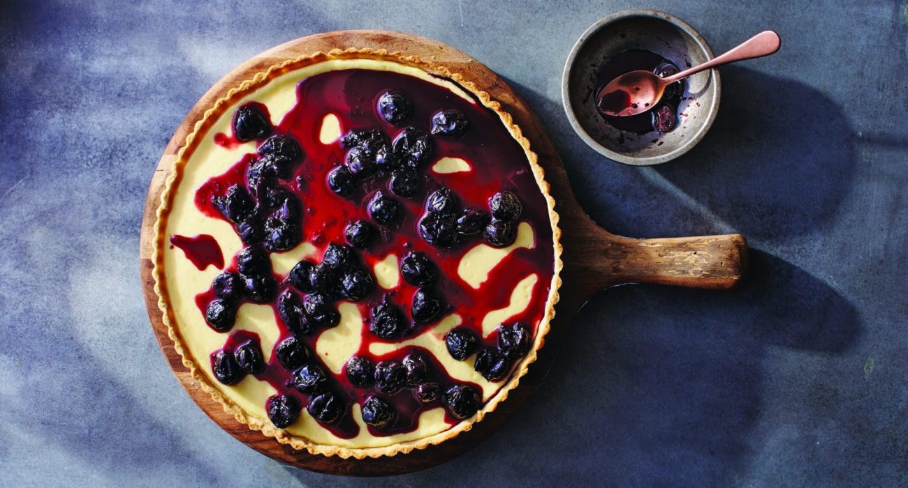 Cherry Cheesecake Pizza Pie