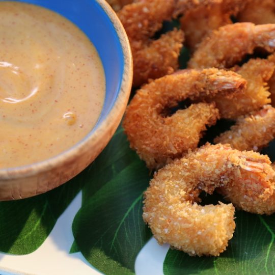 Coconut Shrimp with Spicy Mayo