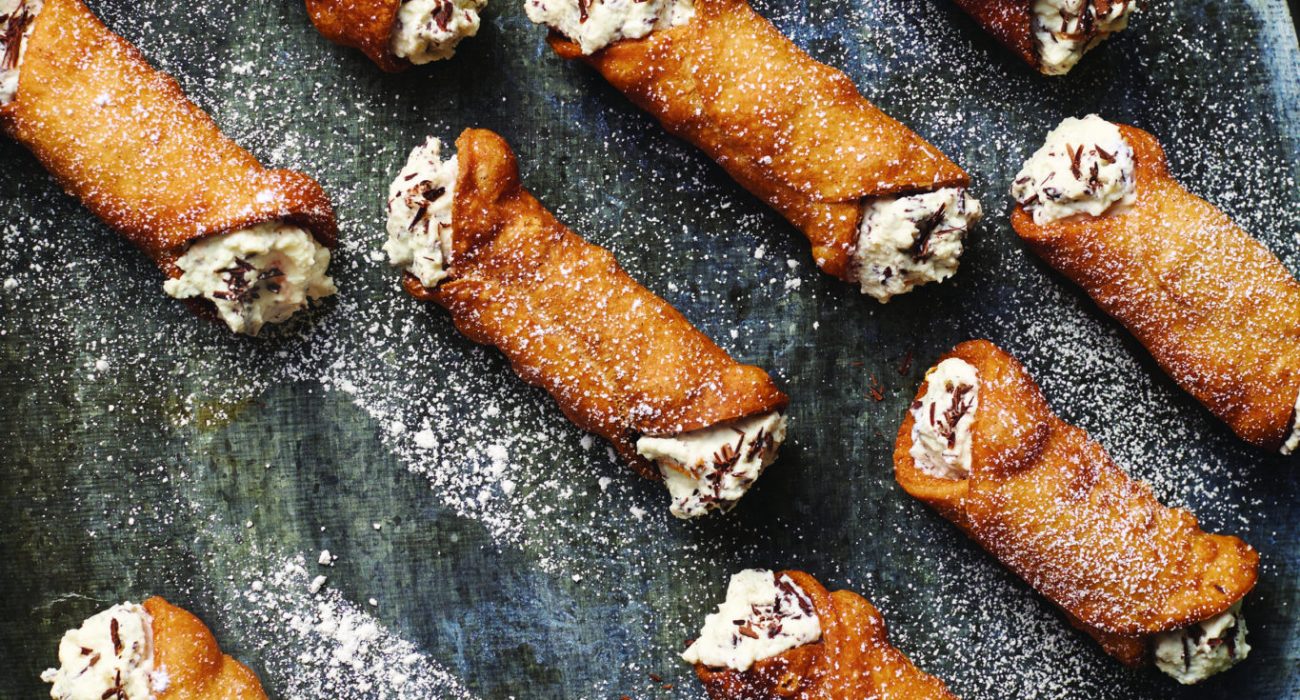 Homemade Cannoli