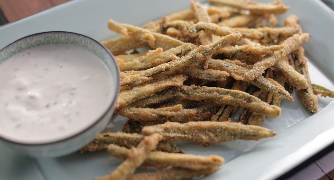 Jalapeno Fries with Roasted Garlic Ranch