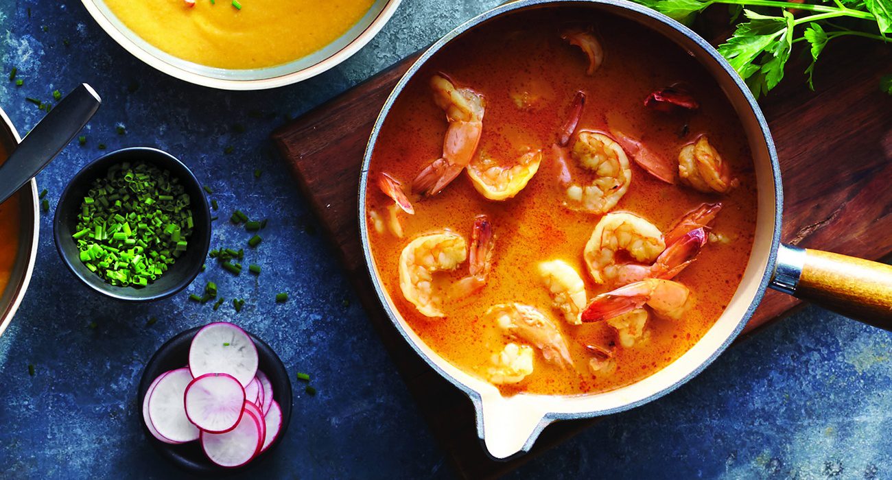 Spicy Killer Shrimp Soup