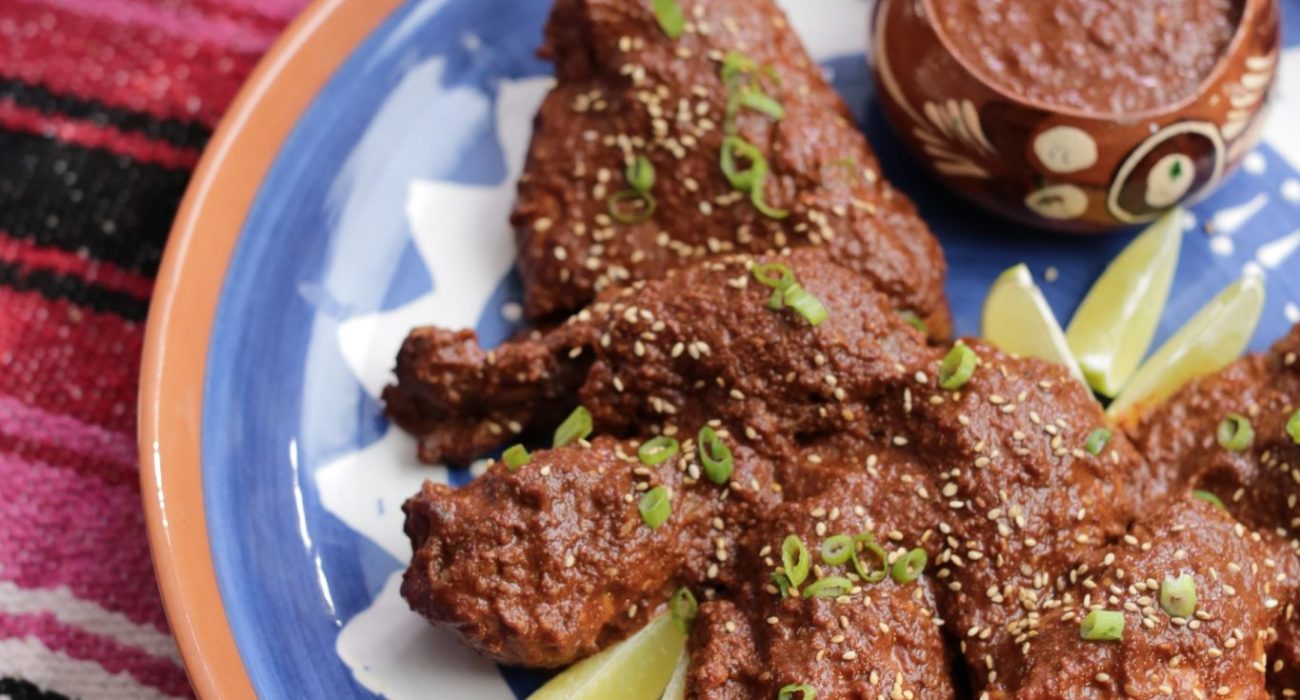 Slow Cooker Chicken Mole as seen on Valerie's Home Cooking No Siesta Fiesta episode, season 8.