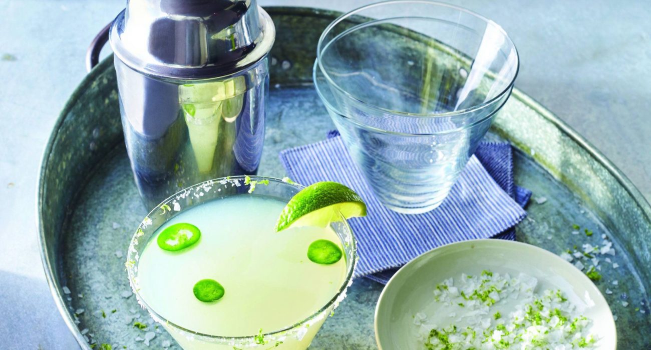 Spicy Margarita with Jalapeño and Ginger